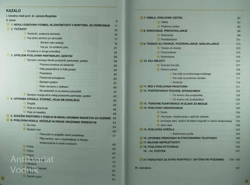 24 UR POSLOVNEGA BONTONA, Bojana Košnik