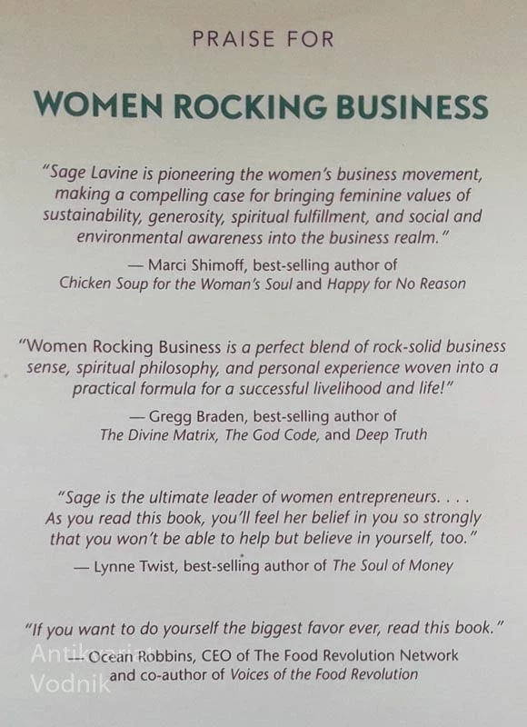 WOMEN ROCKING BUSINESS, Sage Lavine