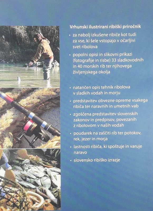 POPOLN VODNIK PO RIBIŠTVU V MORJU IN SLADKIH VODAH, Nico Ferran