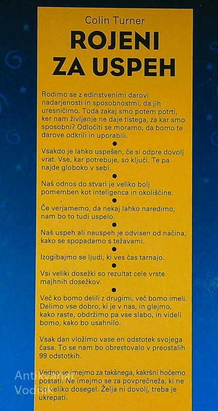 ROJENI ZA USPEH, Colin Turner