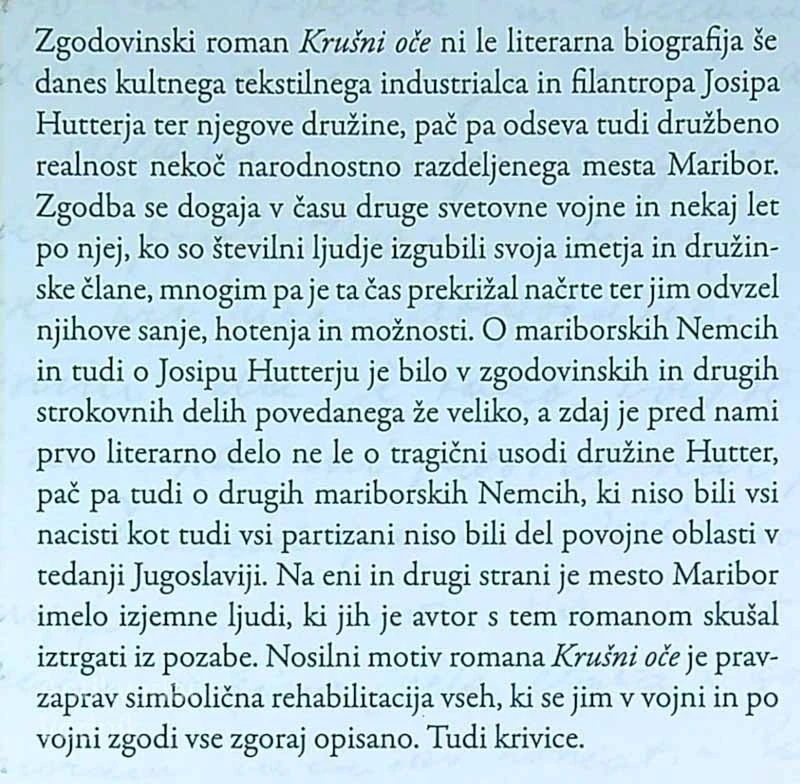 KRUŠNI OČE, Orlando Uršič