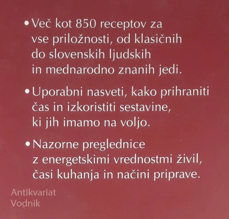 KUHINJA NAŠE DRUŽINE, Stanko Grafenauer