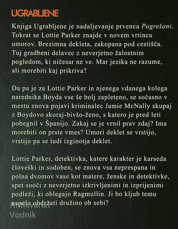 UGRABLJENE, Patricia Gibney