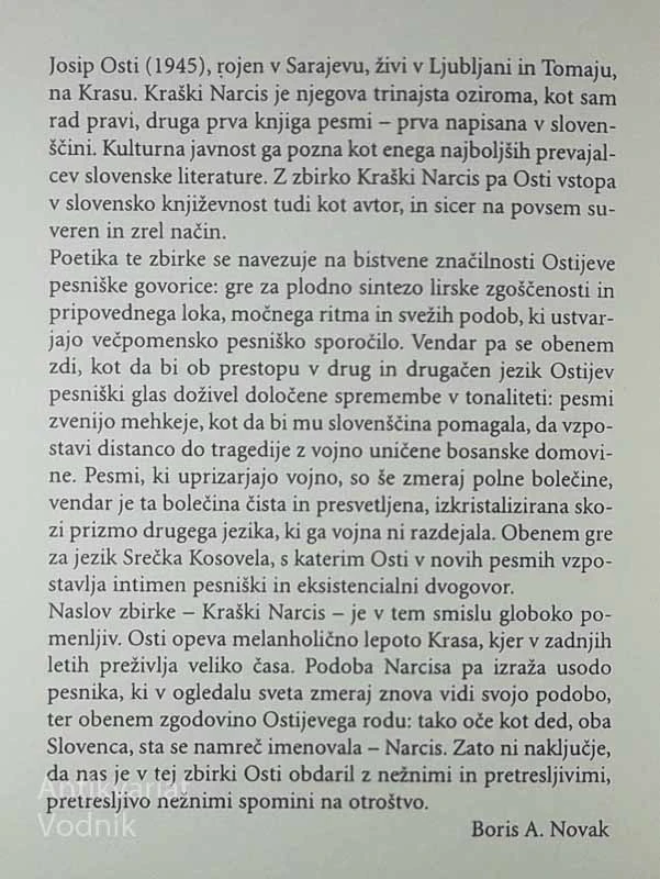KRAŠKI NARCIS, Josip Otis