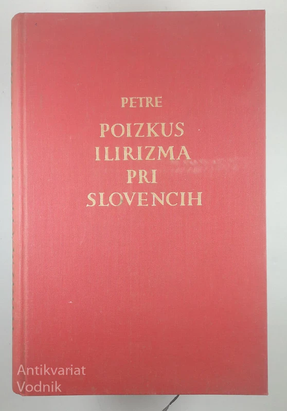 POIZKUS ILIRIZMA PRI SLOVENCIH, F. Petre