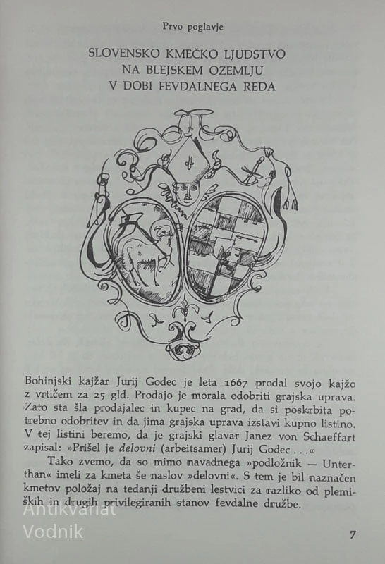 BLED V FEVDALNI DOBI, Franc Gornik