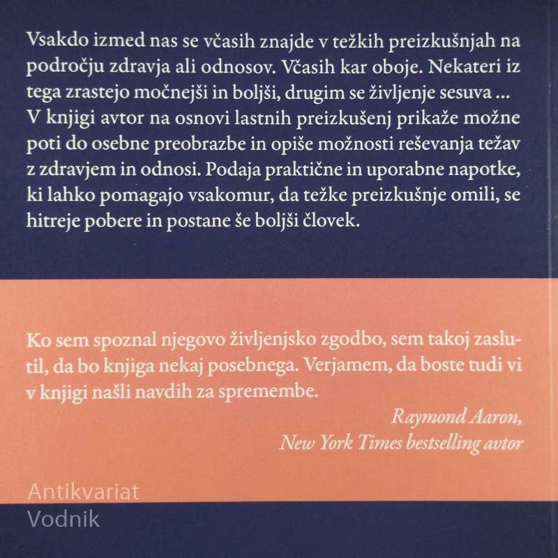 ZAČNITE DELATI SPREMEMBE ZDAJ, Tomaž Mlekuž