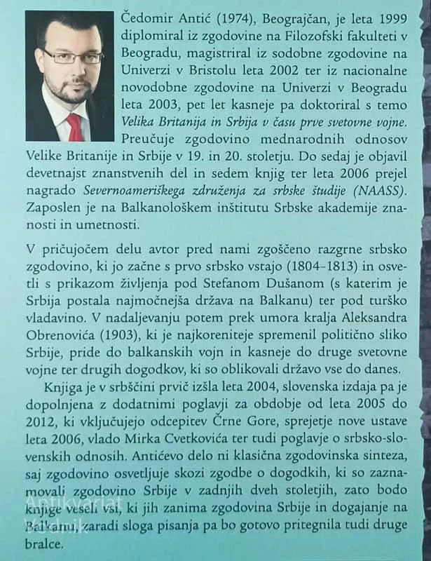 KRATKA ZGODOVINA SRBIJE 1804 – 2012, Čedomir Antić