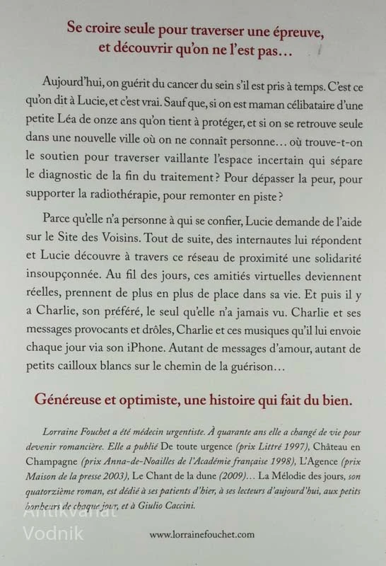 LA MELODIE DES JOURS, Lorraine Fouchet