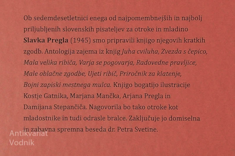 PRAVLJICE ZA PUNCE, FANTE IN VSE OSTALE, Slavko Pregl (ilustrirali Kostja Gatnik, Marjan Manček, Arjan Pregl, Damijan Stepančič)