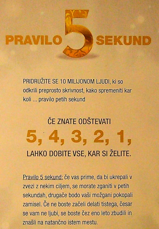 PRAVILO 5 SEKUND, Mel Robbins
