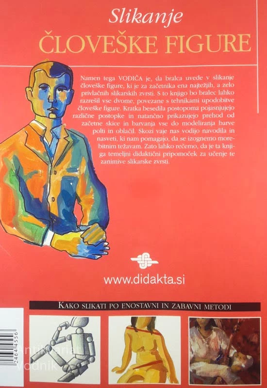 SLIKANJE ČLOVEŠKE FIGURE; VODIČ ZA ZAČETNIKE, več avtorjev