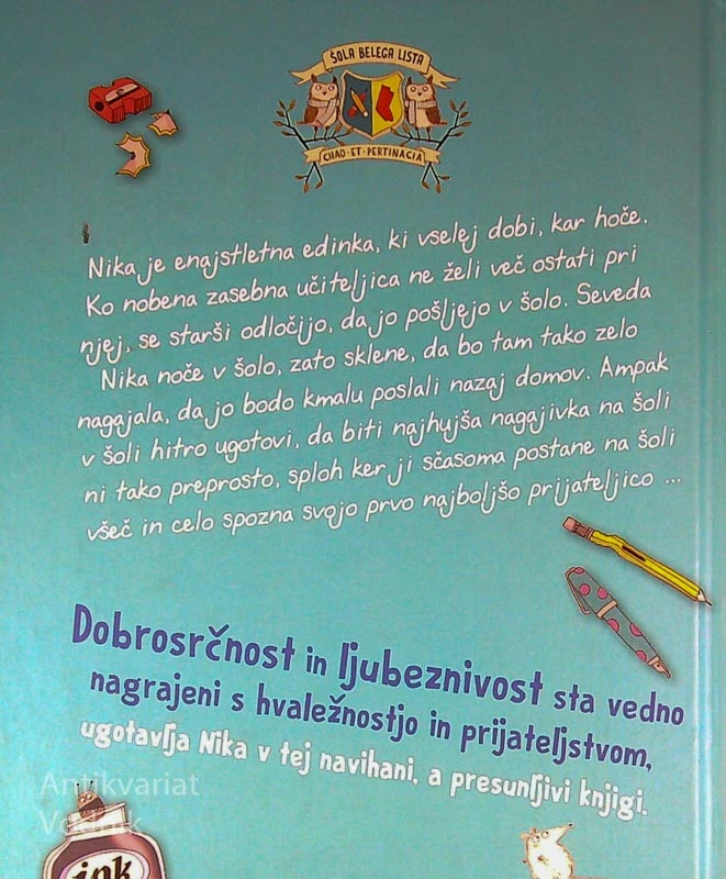 NAGAJIVKA NIKA V ŠOLI, Enid Blyton