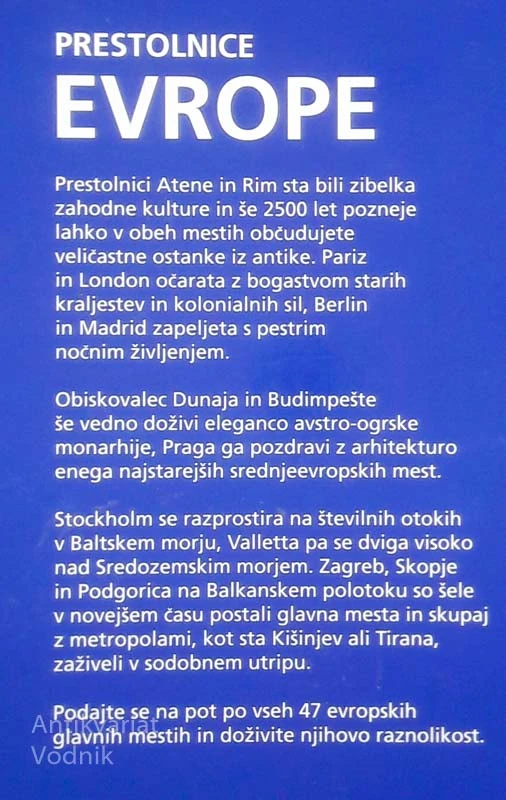 PRESTOLNICE EVROPE