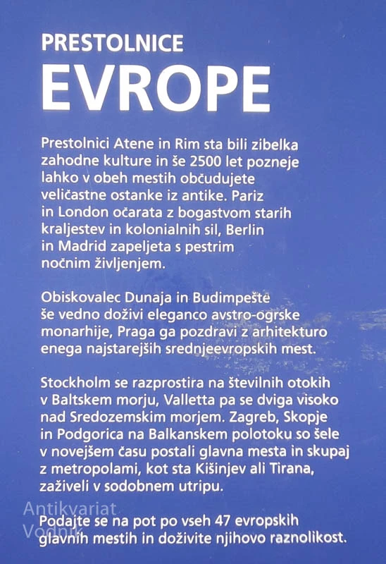 PRESTOLNICE EVROPE