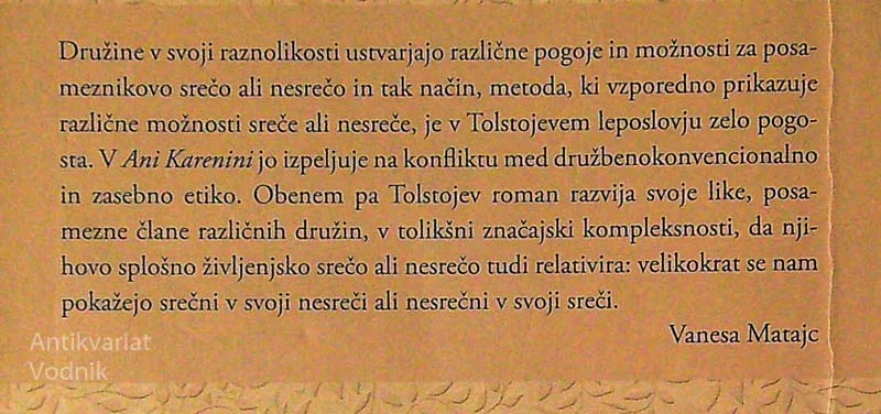 ANA KARENINA, Lev N. Tolstoj
