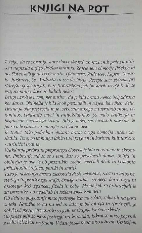 PRLEŠKA KUHINJA, Marija Fras