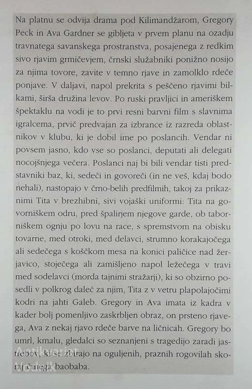 SAGA O KOVČKU, Nedeljka Pirjevec