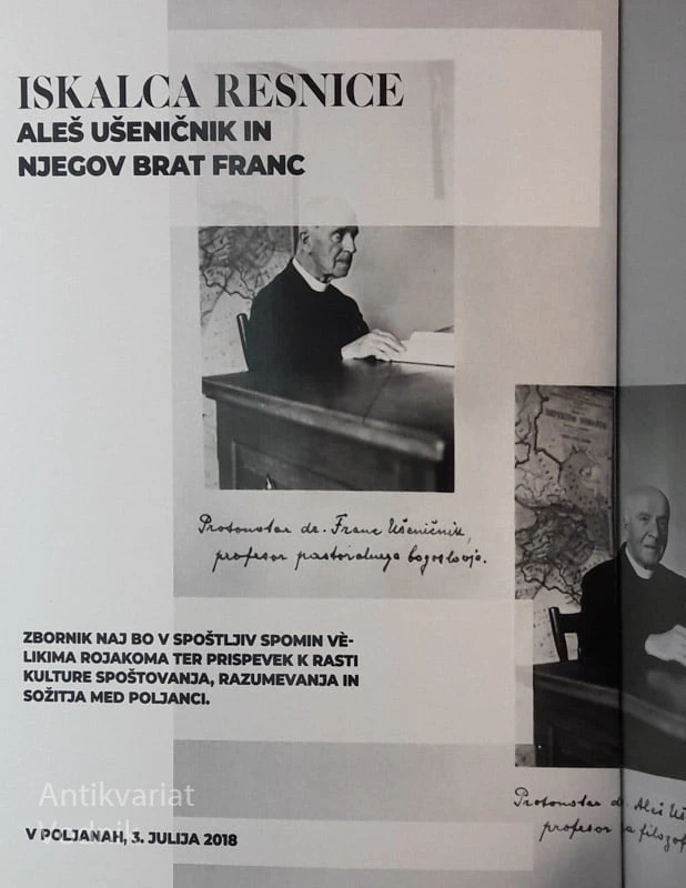 ISKALCA RESNICE Aleš Ušeničnik in njegov brat Franc