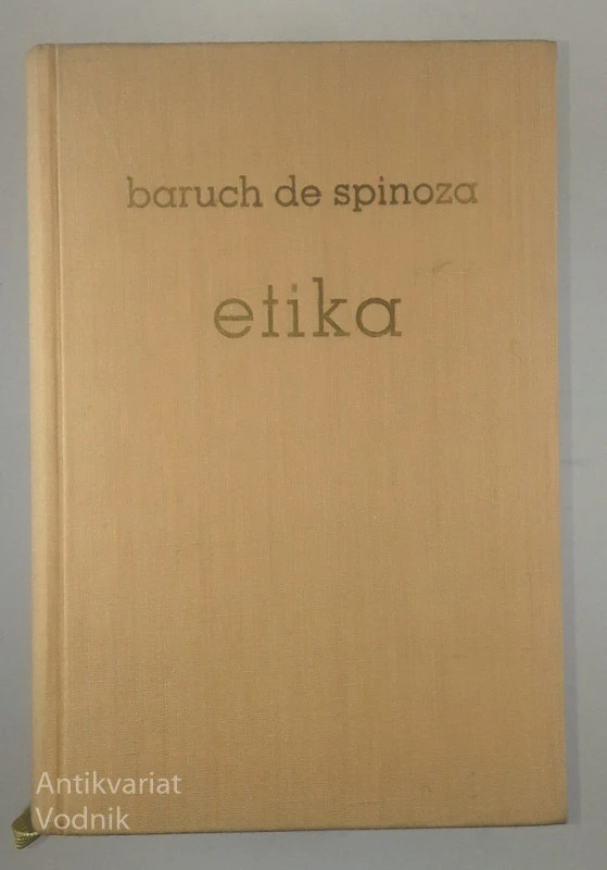 ETIKA, Baruch de Spinoza