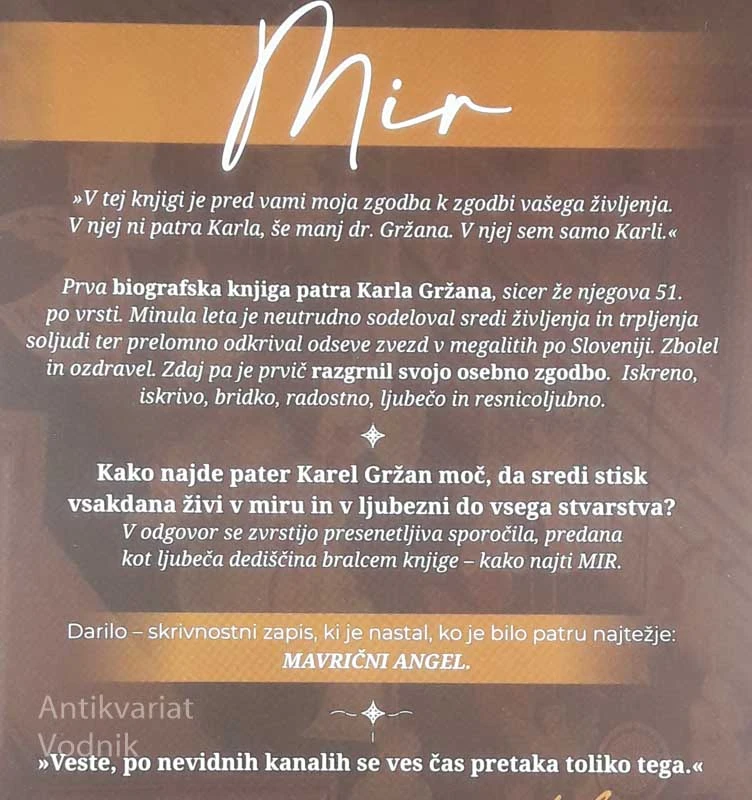 MIR; PATER KAREL GRŽAN, Jure Aleksič