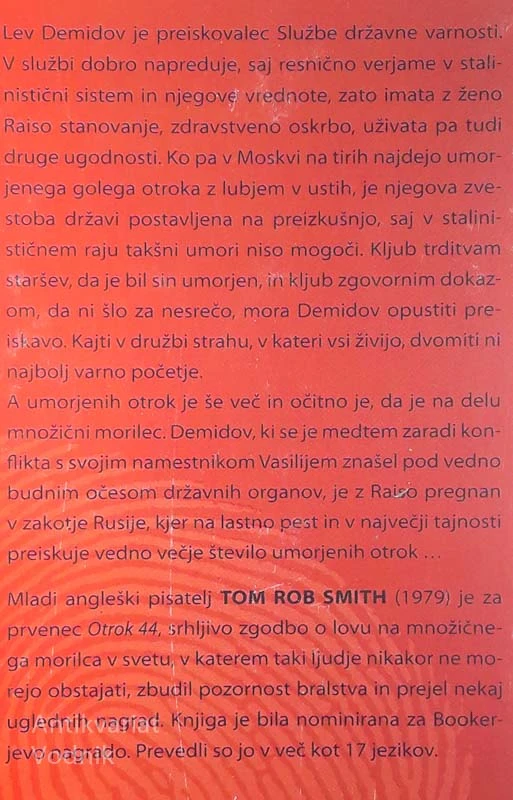 OTROK 44, Tom Rob Smith