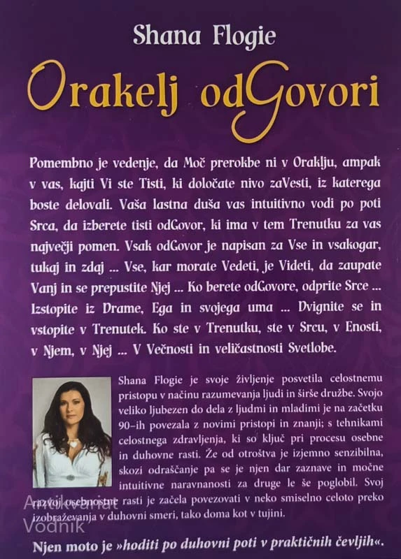 ORAKELJ ODGOVORI, Shana Flogie