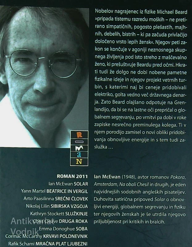 SOLAR, Ian McEwan