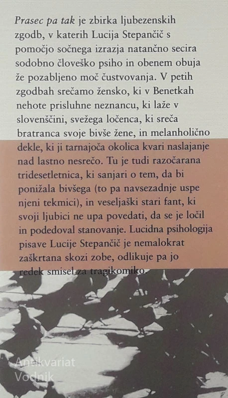 PRASEC PA TAK, Lucija Stepančič