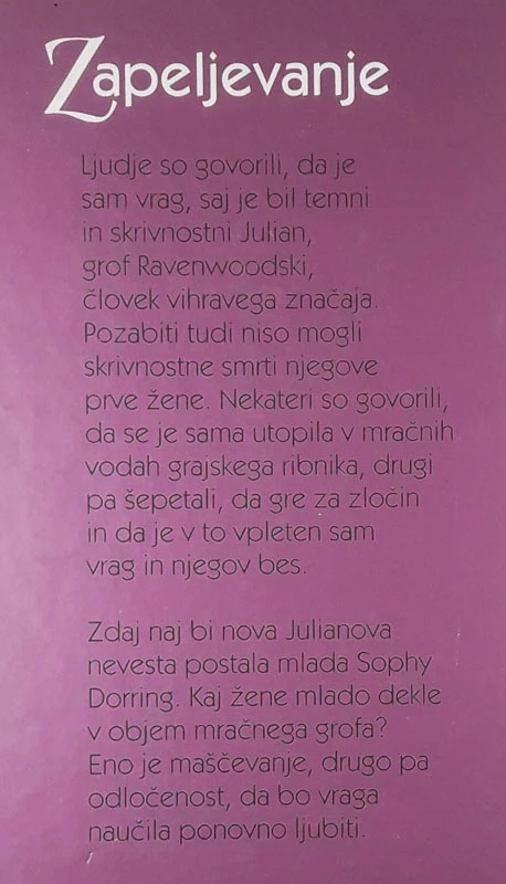 ZAPELJEVANJE, Amanda Quick