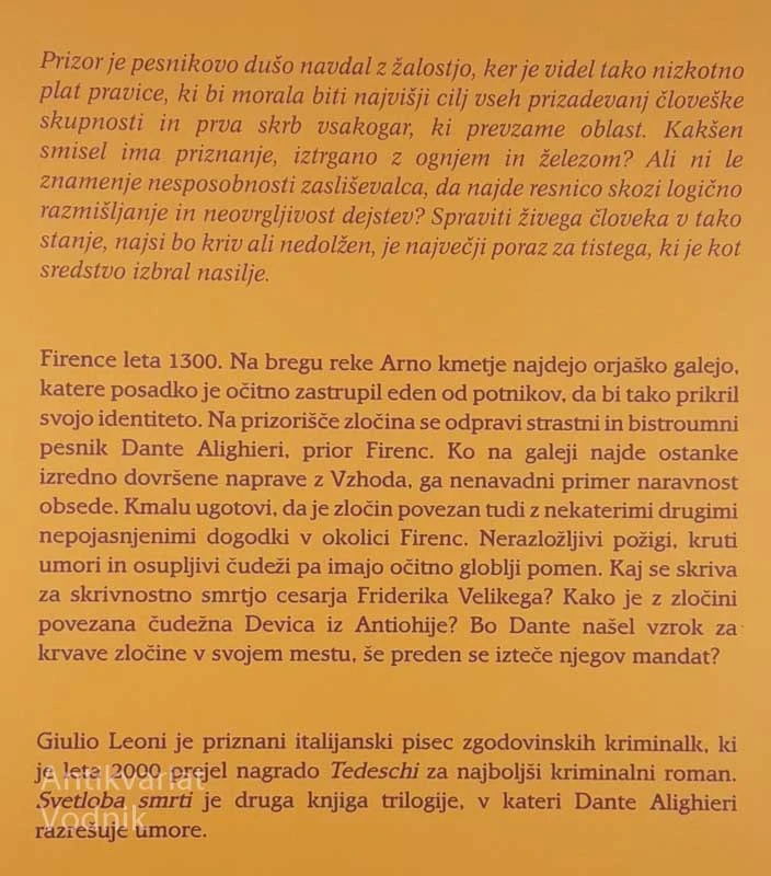 SVETLOBA SMRTI, Giullio Leoni