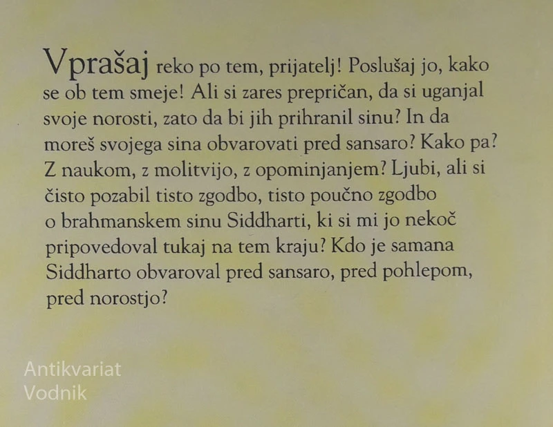 SIDDHARTA, Hermann Hesse