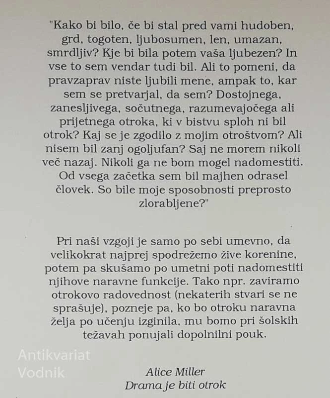 DRAMA JE BITI OTROK, Alice Miller