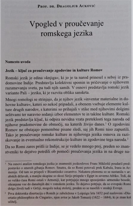 ROMSKO SLOVENSKI SLOVAR, mag. Jožek Horvat Muc
