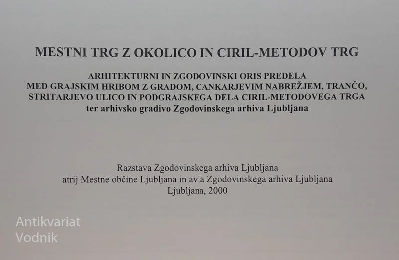 MESTNI TRG Z OKOLICO IN CIRIL METODOV TRG