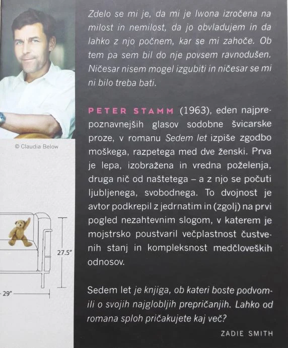 SEDEM LET, Peter Stamm