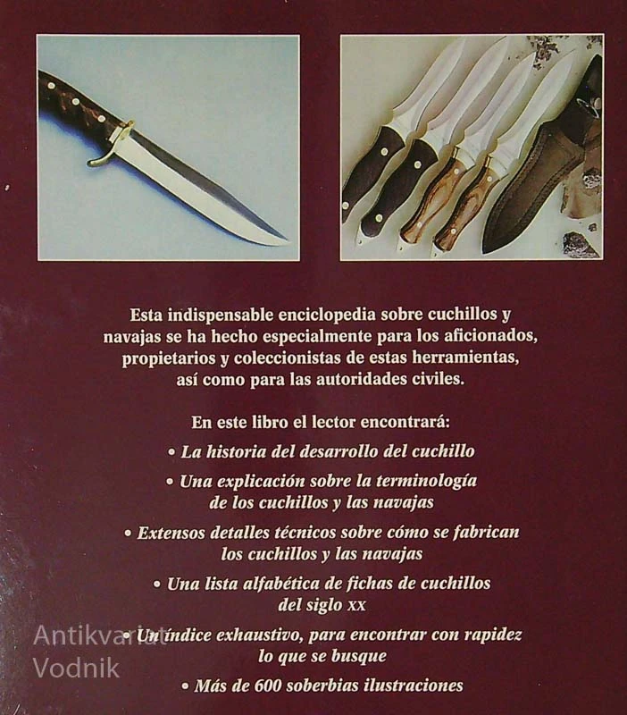 LA ENCICLOPEDIA DE LOS CUCHILLOS Y LAS NAVAJAS, A. E. Hartnik