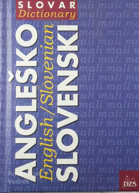 ANG-SLO / SLO-ANG SLOVAR