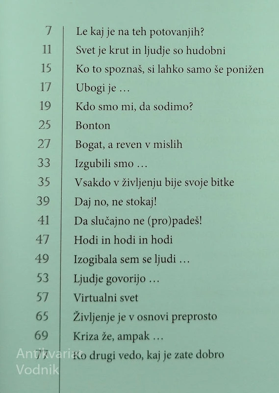 ZATE; VELIKE RESNICE MALIH DOŽIVETIJ, Petra Škarja