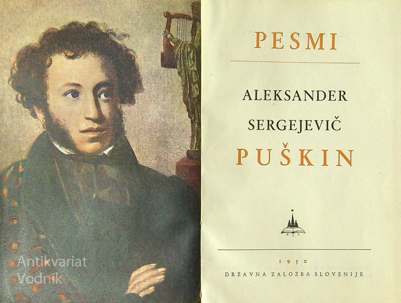 PUŠKIN: PESMI, Aleksander Sergejevič Puškin