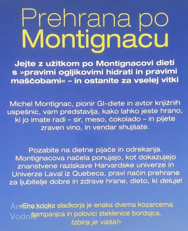 PREHRANA PO MONTIGNACU, Michel Montignac