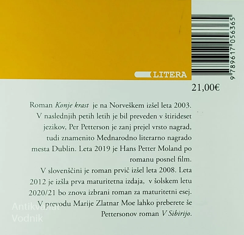 KONJE KRAST, Per Petterson