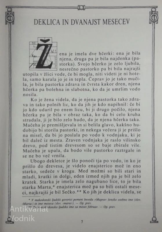 PRAVLJICE ZA LETO IN DAN, Niko Grafenauer