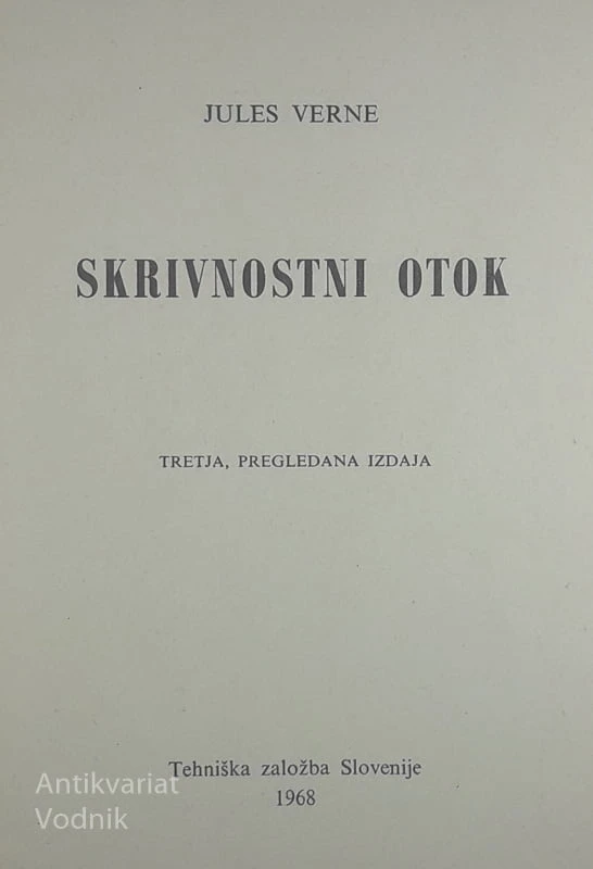 SKRIVNOSTNI OTOK, Jules Verne