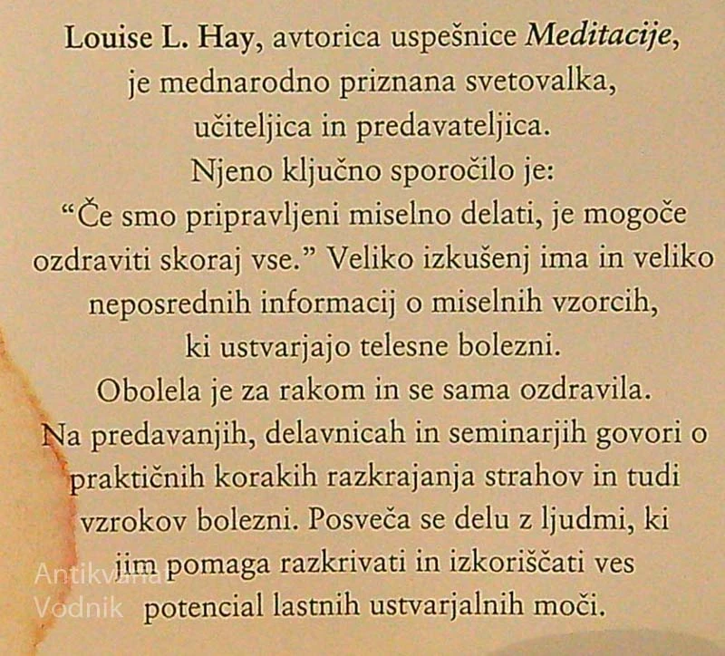 MEDITACIJE, Louise L. Hay
