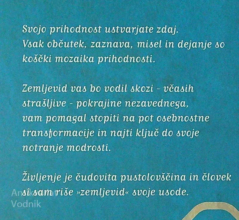 ZEMLJEVID; ODKRIJTE ČAROBNOST IN POMEN SVOJEGA ŽIVLJENJA, Colette Baron-Reid