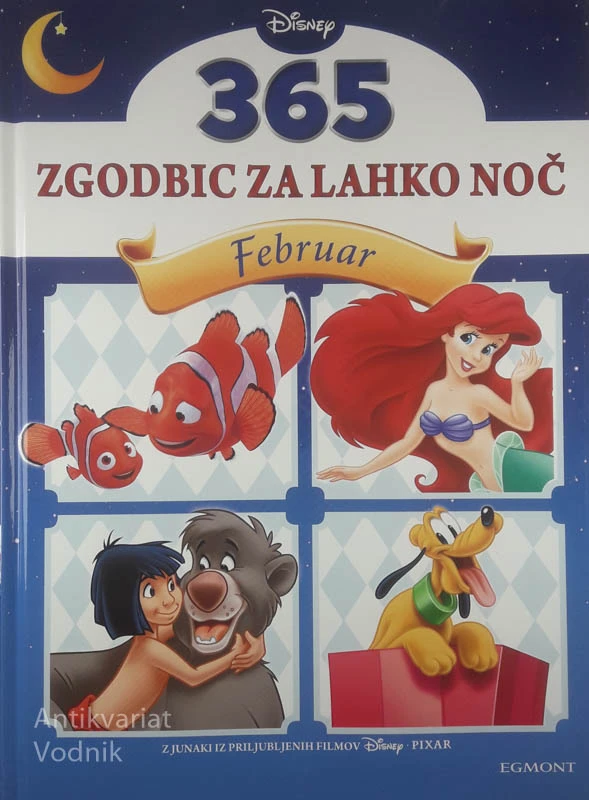 DISNEY 365 ZGODBIC ZA LAHKO NOČ 1-12