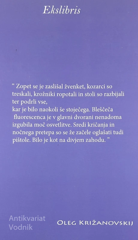 DUHOVNA RAST ČRNOGLEDEGA HUMORISTA, Oleg Križanovskij
