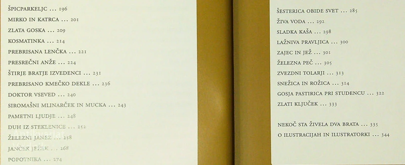 ZLATE GRIMMOVE PRAVLJICE, Jacob in Willhelm Grimm (ilustrirala Jelka Godec Schmidt)