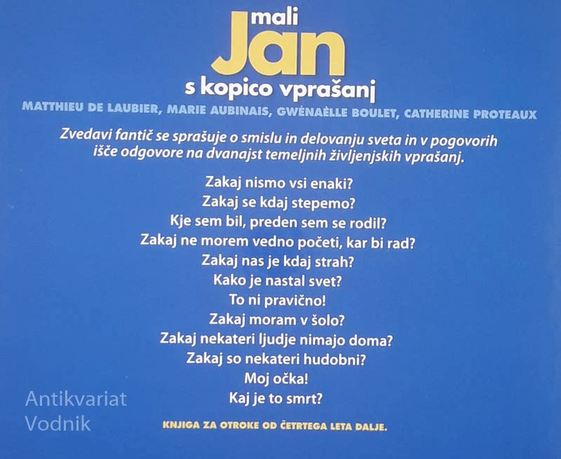 MALI JAN S KOPICO VPRAŠANJ, več avtorjev